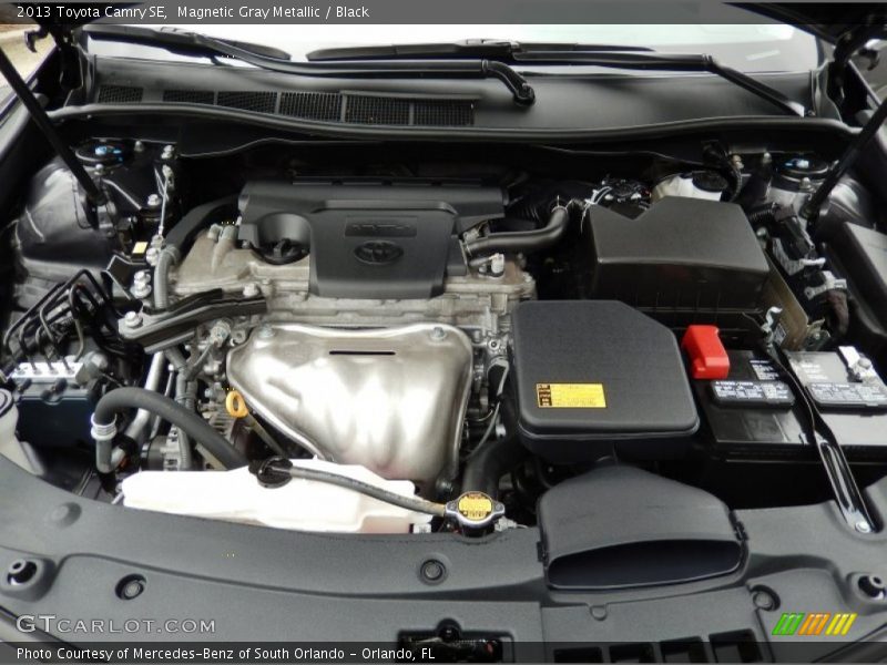 Magnetic Gray Metallic / Black 2013 Toyota Camry SE