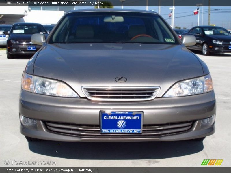 Burnished Gold Metallic / Ivory 2000 Lexus ES 300 Sedan