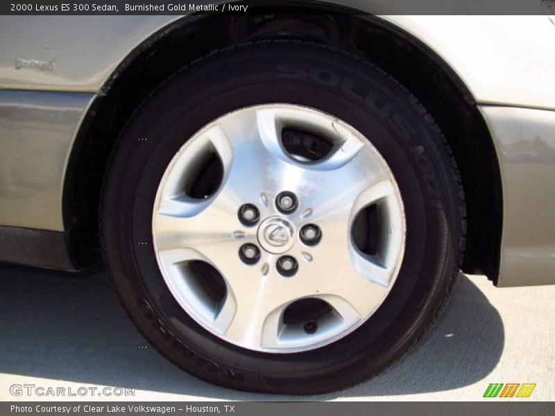 Burnished Gold Metallic / Ivory 2000 Lexus ES 300 Sedan