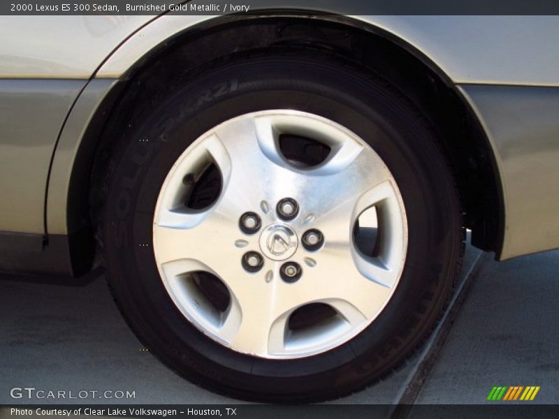Burnished Gold Metallic / Ivory 2000 Lexus ES 300 Sedan
