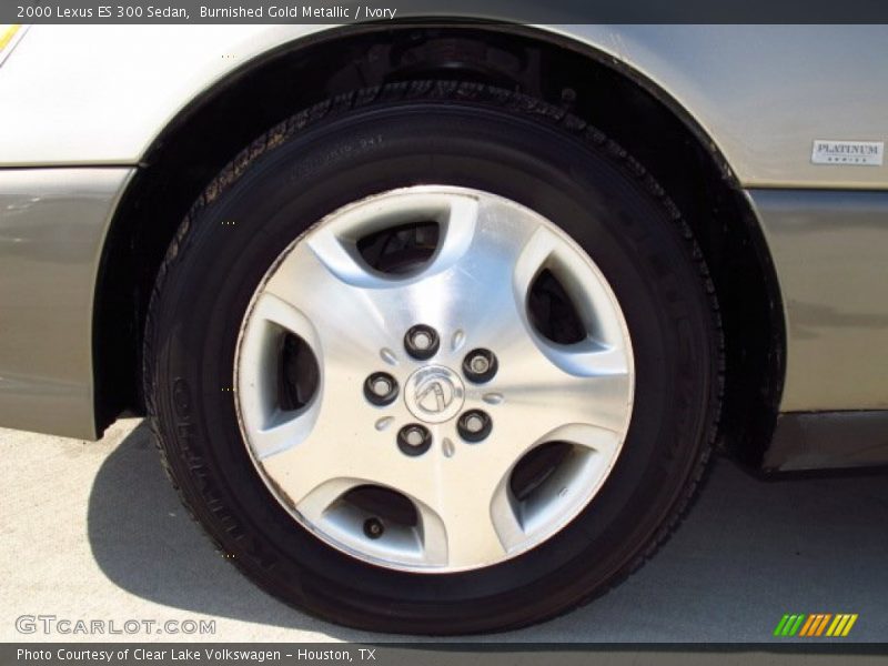 Burnished Gold Metallic / Ivory 2000 Lexus ES 300 Sedan