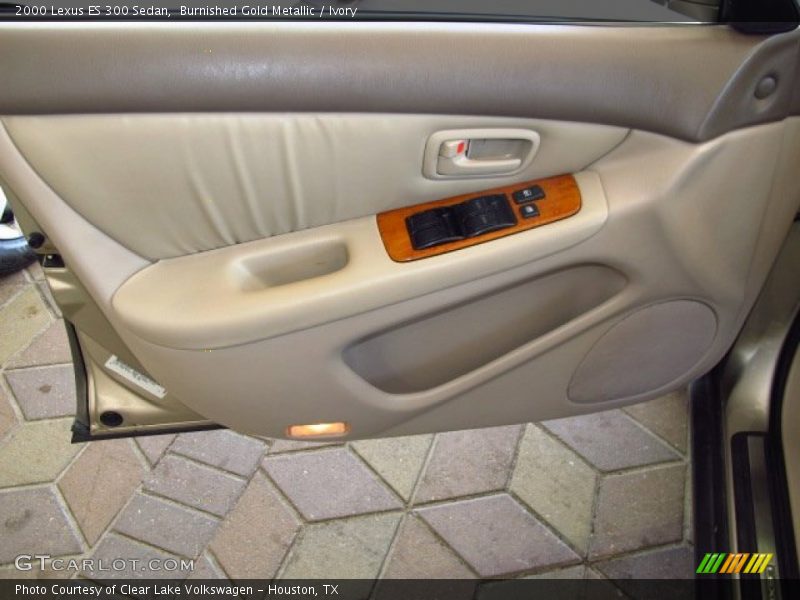 Burnished Gold Metallic / Ivory 2000 Lexus ES 300 Sedan