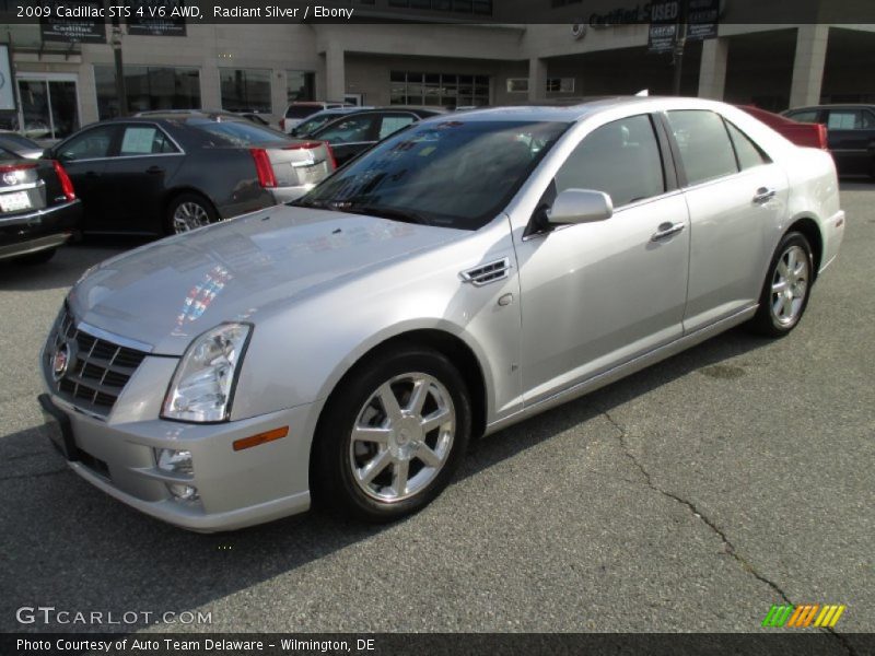 Radiant Silver / Ebony 2009 Cadillac STS 4 V6 AWD