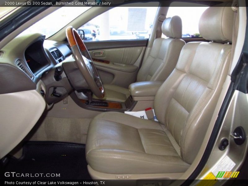 Burnished Gold Metallic / Ivory 2000 Lexus ES 300 Sedan