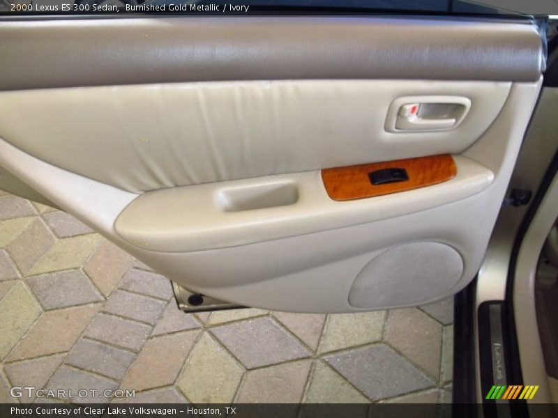Burnished Gold Metallic / Ivory 2000 Lexus ES 300 Sedan