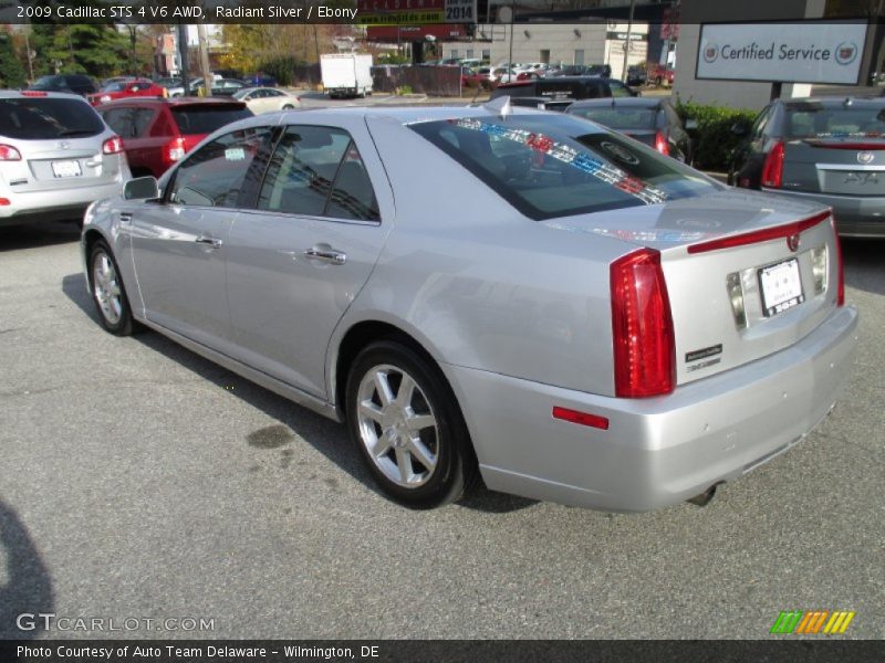 Radiant Silver / Ebony 2009 Cadillac STS 4 V6 AWD