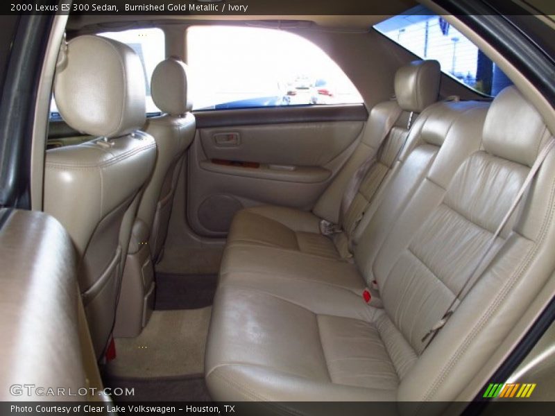 Burnished Gold Metallic / Ivory 2000 Lexus ES 300 Sedan