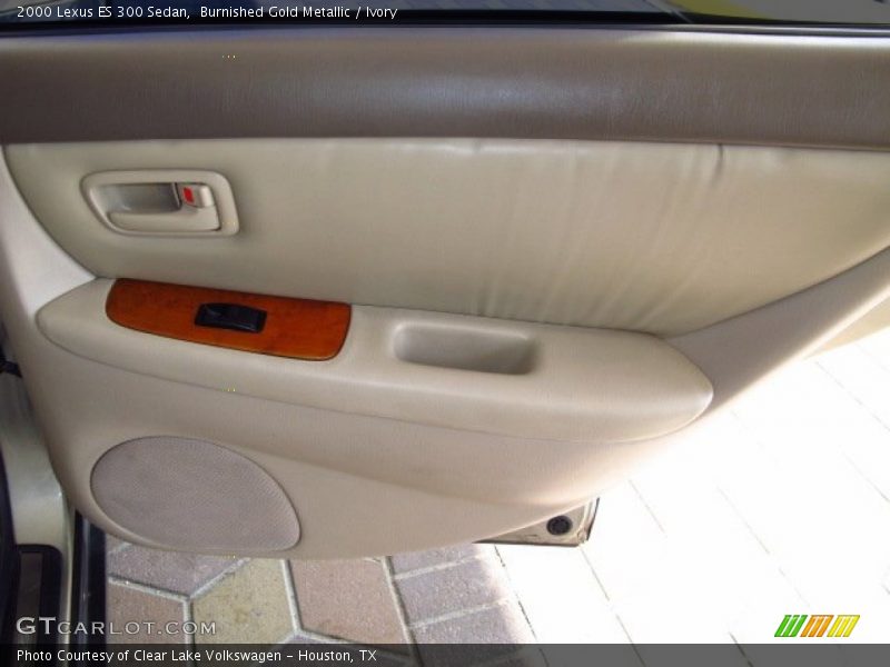 Burnished Gold Metallic / Ivory 2000 Lexus ES 300 Sedan