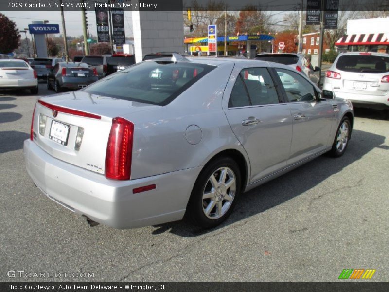 Radiant Silver / Ebony 2009 Cadillac STS 4 V6 AWD