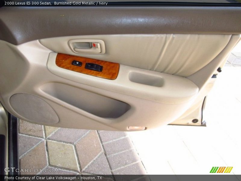 Burnished Gold Metallic / Ivory 2000 Lexus ES 300 Sedan