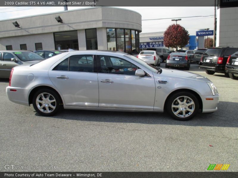 Radiant Silver / Ebony 2009 Cadillac STS 4 V6 AWD