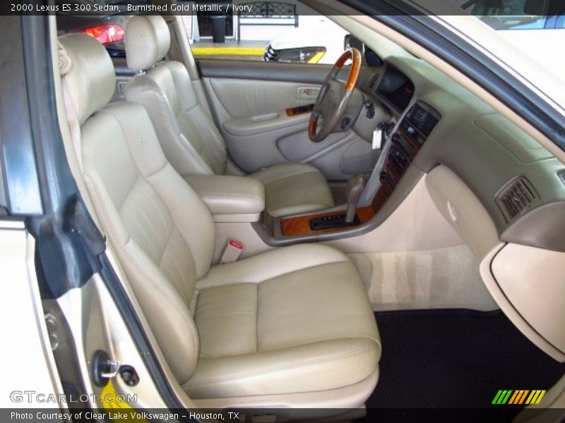 Burnished Gold Metallic / Ivory 2000 Lexus ES 300 Sedan