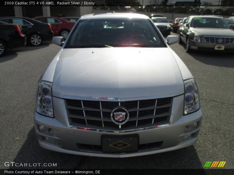 Radiant Silver / Ebony 2009 Cadillac STS 4 V6 AWD