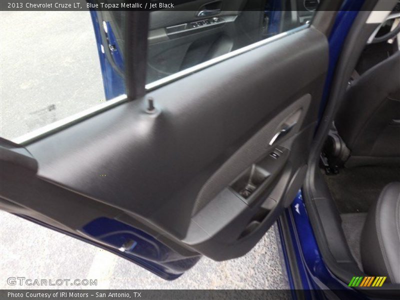 Blue Topaz Metallic / Jet Black 2013 Chevrolet Cruze LT