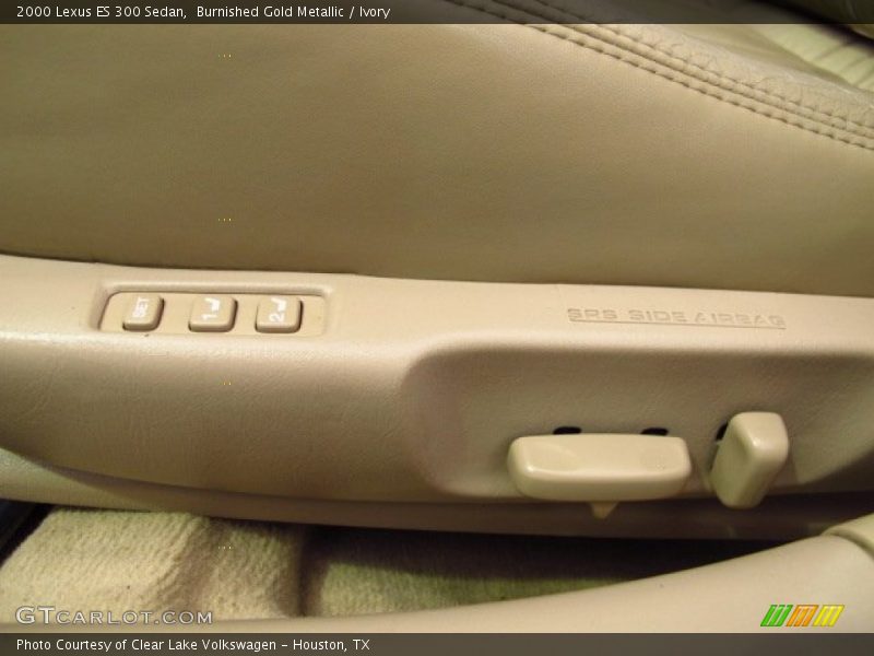 Burnished Gold Metallic / Ivory 2000 Lexus ES 300 Sedan