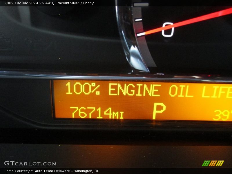 Radiant Silver / Ebony 2009 Cadillac STS 4 V6 AWD