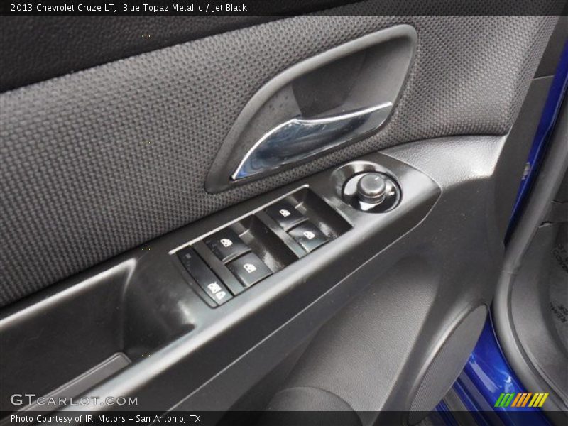 Blue Topaz Metallic / Jet Black 2013 Chevrolet Cruze LT