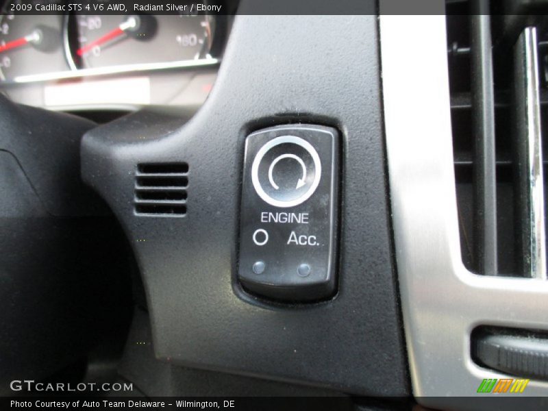 Radiant Silver / Ebony 2009 Cadillac STS 4 V6 AWD