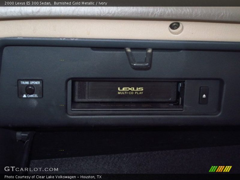 Burnished Gold Metallic / Ivory 2000 Lexus ES 300 Sedan
