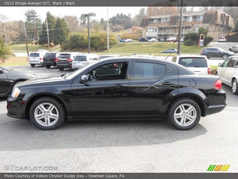 Black / Black 2012 Dodge Avenger SXT