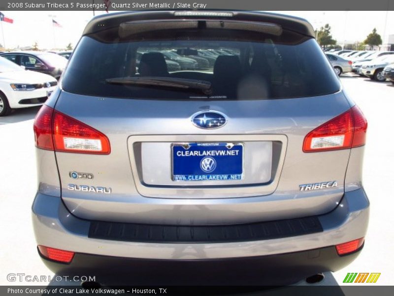 Quartz Silver Metallic / Slate Gray 2008 Subaru Tribeca 5 Passenger