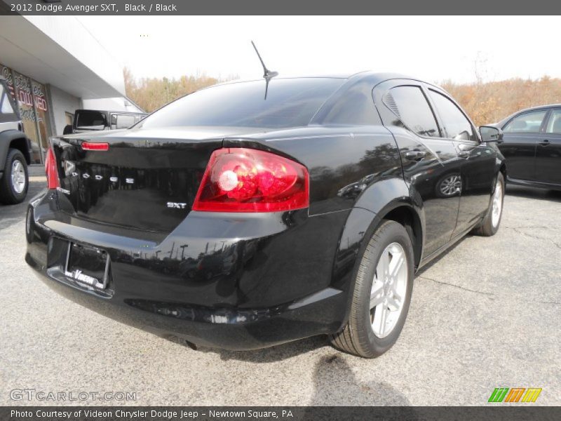 Black / Black 2012 Dodge Avenger SXT