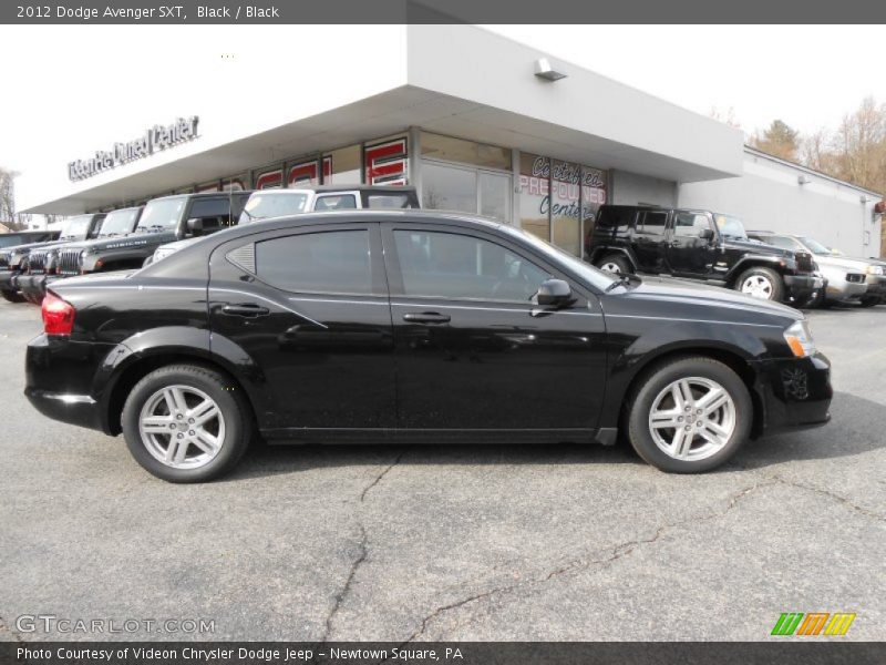 Black / Black 2012 Dodge Avenger SXT