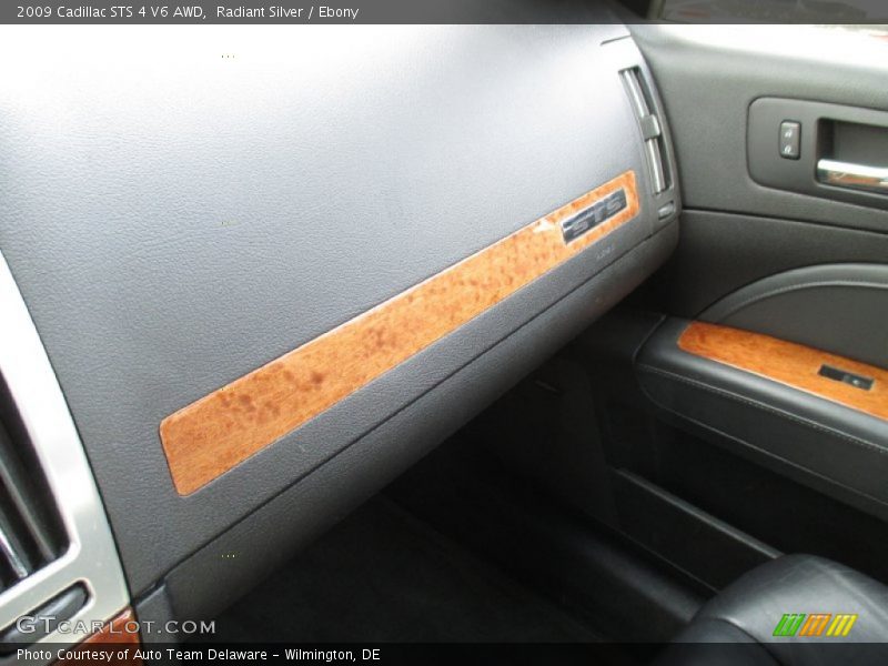 Radiant Silver / Ebony 2009 Cadillac STS 4 V6 AWD