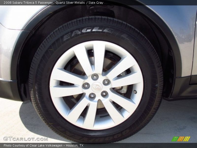 Quartz Silver Metallic / Slate Gray 2008 Subaru Tribeca 5 Passenger