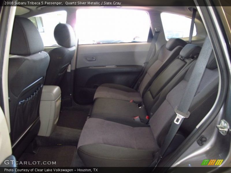 Quartz Silver Metallic / Slate Gray 2008 Subaru Tribeca 5 Passenger