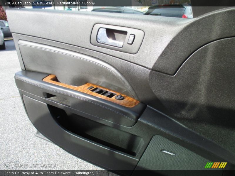 Radiant Silver / Ebony 2009 Cadillac STS 4 V6 AWD