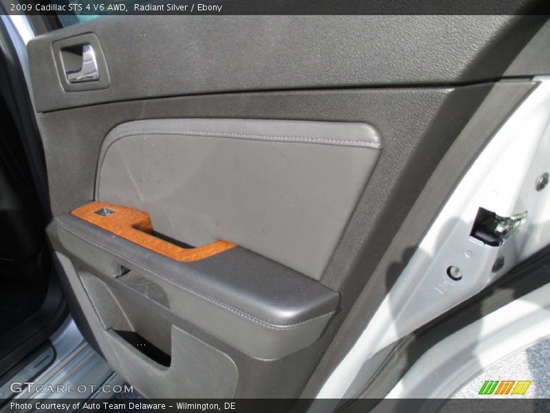 Radiant Silver / Ebony 2009 Cadillac STS 4 V6 AWD