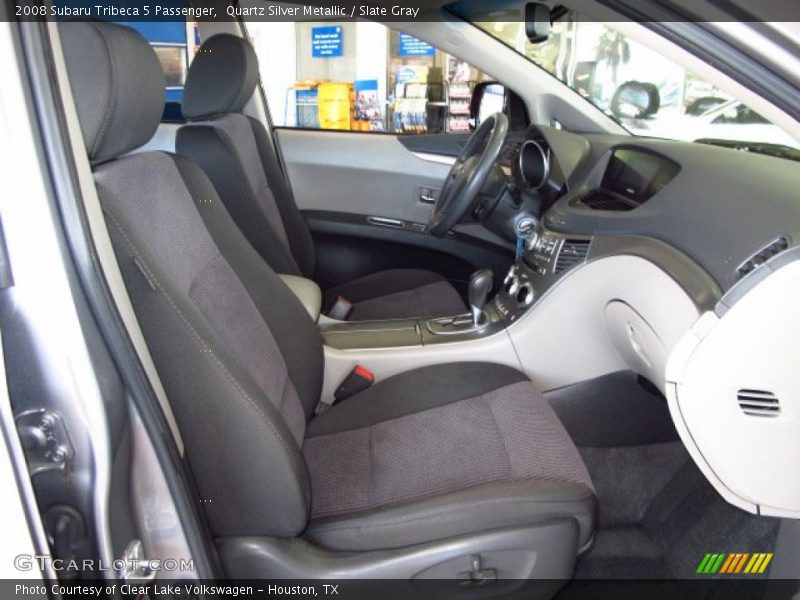 Quartz Silver Metallic / Slate Gray 2008 Subaru Tribeca 5 Passenger