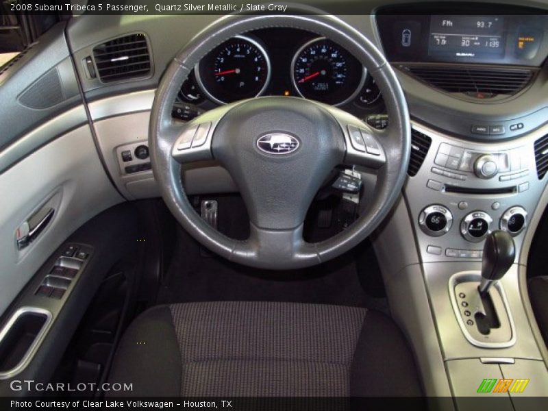 Quartz Silver Metallic / Slate Gray 2008 Subaru Tribeca 5 Passenger