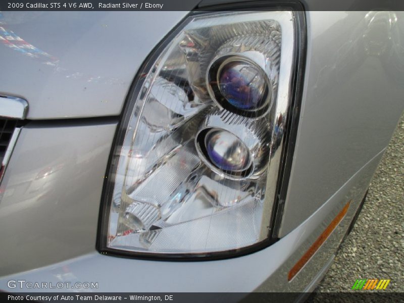 Radiant Silver / Ebony 2009 Cadillac STS 4 V6 AWD