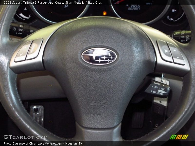 Quartz Silver Metallic / Slate Gray 2008 Subaru Tribeca 5 Passenger