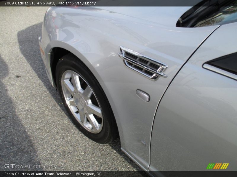 Radiant Silver / Ebony 2009 Cadillac STS 4 V6 AWD