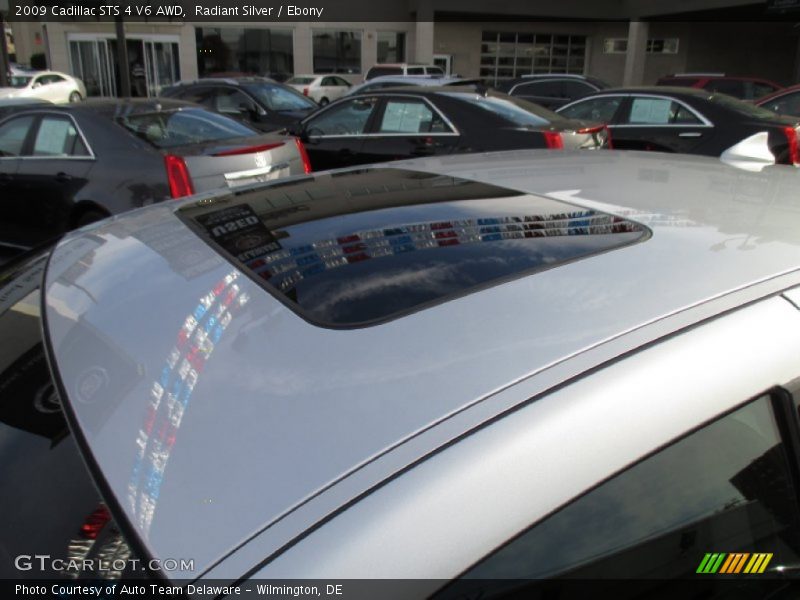 Radiant Silver / Ebony 2009 Cadillac STS 4 V6 AWD