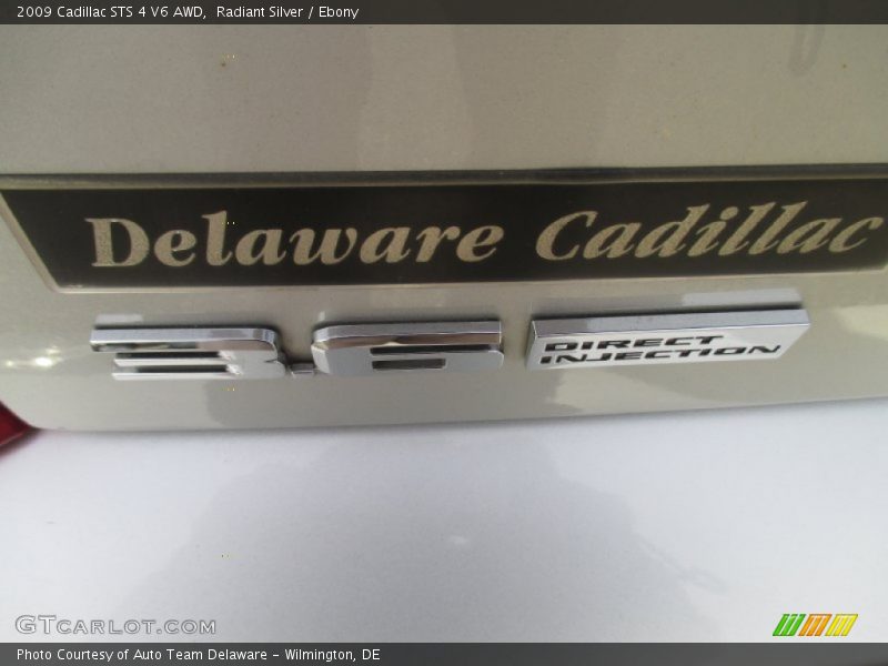 Radiant Silver / Ebony 2009 Cadillac STS 4 V6 AWD