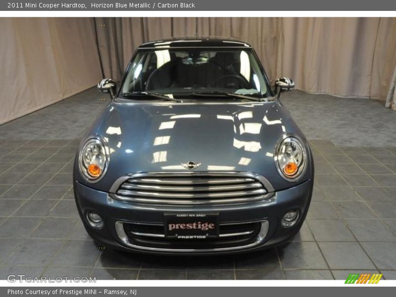 Horizon Blue Metallic / Carbon Black 2011 Mini Cooper Hardtop