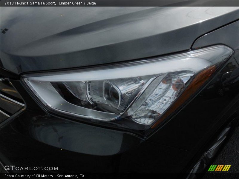 Juniper Green / Beige 2013 Hyundai Santa Fe Sport