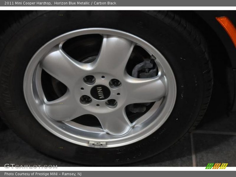 Horizon Blue Metallic / Carbon Black 2011 Mini Cooper Hardtop