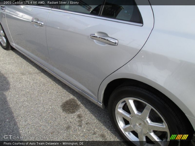 Radiant Silver / Ebony 2009 Cadillac STS 4 V6 AWD