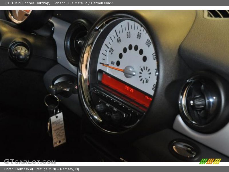 Horizon Blue Metallic / Carbon Black 2011 Mini Cooper Hardtop