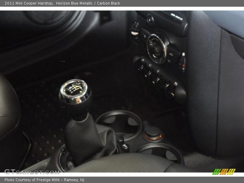 Horizon Blue Metallic / Carbon Black 2011 Mini Cooper Hardtop