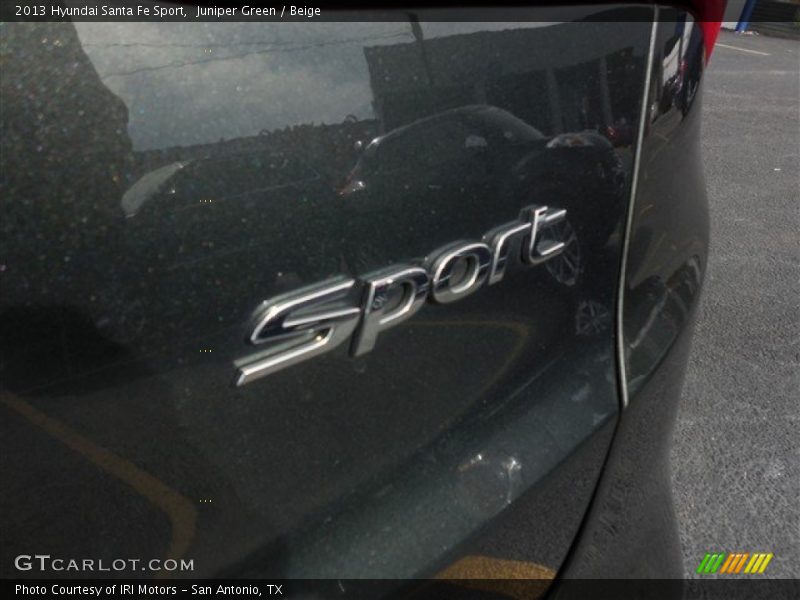 Juniper Green / Beige 2013 Hyundai Santa Fe Sport