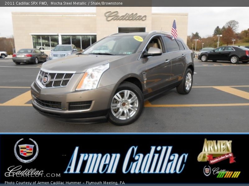 Mocha Steel Metallic / Shale/Brownstone 2011 Cadillac SRX FWD