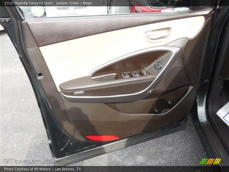 Juniper Green / Beige 2013 Hyundai Santa Fe Sport