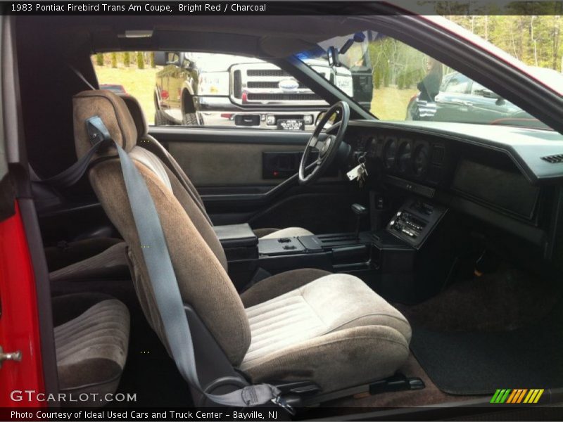  1983 Firebird Trans Am Coupe Charcoal Interior