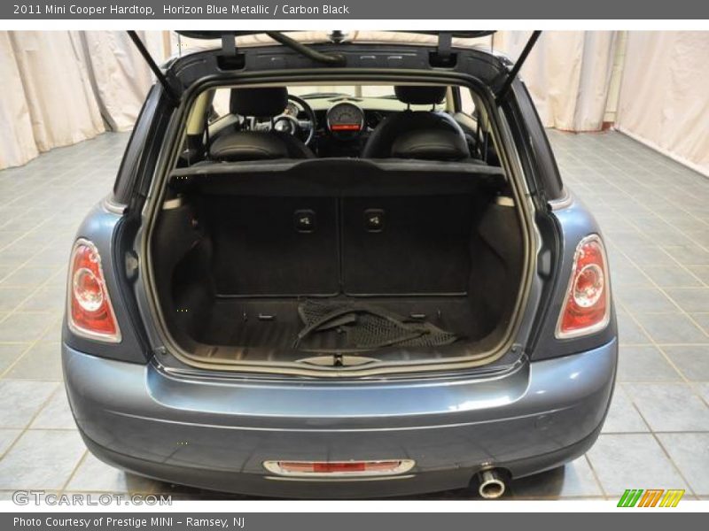 Horizon Blue Metallic / Carbon Black 2011 Mini Cooper Hardtop